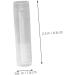 SOESFOUFU 100pcs Empty Lipstick Tube Lip Gloss Tubes Bulk DIY Lip Gloss Tubes Lip Gloss Containers Empty Pp - Buy Online on GoSupps.com