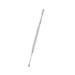 SSWERWEQ Ear wax removal tool Stainless Steel Ear Pick Wax Remover Curette Ear Scoop Spoon Portable Double-ended Spiral Design Earwax Clean Tool Health Care (Color : Natural Color Size : 1pc) 1pc Natural Color