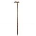 Walking Stick Wooden Cane Wenge Faucet Crutches Seniors Non Slip Cane Walking Stick for The Elderly Caddy (Wengeb) powerfully