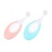 Hapinary baby toothbrush 2 pieces toothbrush for children's toothbrush manual toothbrush super soft bristle toothbrush extra -frequent bristle toothbrush soft brush for teeth toothbrush