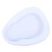 Medical Nursing Bedpan - Elderly Paralyzed Patient Bed Mobile Toilet Bed Urinal Easy to Clean White