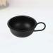 Metal Mask Mixing Bowl Cup for Shaving - Travel Cosmetic Shell & Razor - DIY Shaving Foam Holder for Men - Buy Online on GoSupps.com