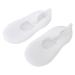 ANKROYU 1 Pair Prevention Socks Silicone Foot Anti Cracking Protector Anti Cracking Socks Foot Care Tool for Repairing Cracked Heel Dry Feet(M-White) M White