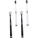 Minkissy 8 Pc Wangan Hair Toothbrush Set - Black Toothbrushes for Adult Oral Care | Effective Tooth Hygiene & Cleaning Brush - Buy Online on GoSupps.com