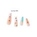 KISS False Nails Kit - X-Long Coffin Shape Gel Fantasy Nails | Color Changing Accent & Long-Lasting | Ready to Wear with Glue Included - Buy Online on GoSupps.com