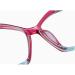 Fuqinqingoz Anti Blue Light Cat Eye Reading Glasses for Women - Rose Color +0.00 Strength - Buy Online on GoSupps.com