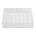 Eyeshadow Palette Organizer- 7 Section Divided Makeup Acrylic Palette Organizer Holder for Vanity Cosmetics Makeup