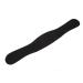 Lumbar Support Brace Lumbar Waist Support Belt Adjustable Rustproof Black Strong Adhesive Reinforced Metal Buckle Comfortable for Female for Sports(M)