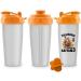 Dragon Ball Z Super Saiyan Goku Gym Shaker Bottle - 20oz BPA-Free Blender with Whisk Ball - Protein Shake Mixer for Gym Workouts - Ideal DBZ Gift - Buy Online on GoSupps.com