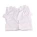 UV Glove Gel Manicures Glove UV Protection Gloves Polish Nail Drye Anti UV Fingerless Gloves 1Pair White