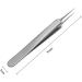 Stainless Steel Pointed Tweezers - Ingrown Hair, Blackhead & Splinter Remover - Buy Online on GoSupps.com