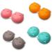 Sports Vision's New 3 Pack Hippo Animal Pink Contact Lens Case/Container for Soaking CE Marked and FDA Approved Rose