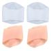 Exceart 2 pairs of foot vault bandage gel silicone lower foot insert orthopedic insole midfoot bandage middle foot foot bandage arch support sleeves for sport flatfoot plantar fasciitis