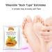 Foot Peel Mask 3 Pairs - Exfoliating Papaya Foot Mask for Dry Skin Removal and Heel Repair - Buy Online on GoSupps.com