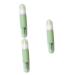 minkissy 3 Sets Telescopic Makeup Brush Makeup Makeup Loose Powder Brush Double Ended Brush Lip Brush Portable Makeup Brush Dresser Tool Make up Beauty Tools Artificial Fiber