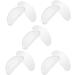 fayle 5 Pairs Adhesive Nose Pads Anti-Slip Silicone Eyeglass Pads for Glasses Sunglasses Spectacles. Eyeware Accessories 5pairs Clear White - Buy Online on GoSupps.com
