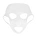 Beauty tools Silicone-Ma-Sken coating Face-masking holder for Tuchma-Ske reusable facial wrap beauty-facial facial-face silicone-face cover silicone covers B: White