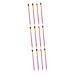 Shop Minkissy 12 Pcs Foundation & Highlighter Makeup Brush Set - Synthetic Hair Pink Glitter Cosmetics Tools for Flawless Makeup - Buy Online on GoSupps.com