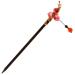 Antique Hairpin Hairpin Headpiece for Women Traditional Hair Sticks Red Hair Accessories for Women Japanese Hair Bride Pin Hair Sticks for Buns Miss China Wood Festive