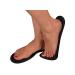 Premium Spray Tanning Peel Off Foot Protectors Black 50 Count (25 Pair)