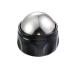 Beauty Face Ice Balls Stainless Steel Ice Wave Balls 54mm Meridian Massage Balls Relaxation Fitness Tui Na Yoga (Size : Black)