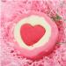 Luxurious Heart-Shaped Rose Scented Bubble Bath with Essential Oils Shea Butter & Blueberry Extract for Soft Hydrated Youthful Skin - Buy Online on GoSupps.com