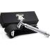 MEN'S DE SAFETY RAZOR IN SLIVER HANDLE - NEWLY DESIGNED BY HARYALI LONDON - No Blades Included