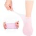 FRCOLOR 3 Pairs Sock Moisturizing Gel Booties Beauty Care Exfoliating Skin Protect Soles Tableware Sucker Titanium Ear Pick Essential Oil Spa Women's Heel Pink Silicone Gel Sebs - Buy Online on GoSupps.com