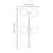Doitool 2ST Glasses Accessories | Optometry Flipper Visual Flip-Lenses | Adjustable Optical Tools for Lens Mirror Film - Buy Online on GoSupps.com