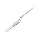 Bending Ear Tweezers - Stainless Steel Bayonet Serrated Nasal Forceps for Ear Cleaning and Wax Removal - Buy Online on GoSupps.com