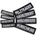 Large Black IN TRAINING Interchangeable Patches - 1 Pair for Dog Vests - Buy Online on GoSupps.com