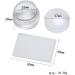 Buy Tossens Clear Jelly Nail Art Stamper & Transparent Silicone Template | International Shipping - Manicure Tool Set - Buy Online on GoSupps.com