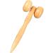 Beavorty Hand Massage Device | Anti-Aging Wooden Facial Roller & Muscle Massager | Bamboo Mini Roll Rod for Spa & Relaxation - Buy Online on GoSupps.com