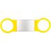 Personalized Silicone Pet ID Tags for Dogs & Cats - 2 Pack Engraved Yellow - Durable & Customizable - Buy Online on GoSupps.com