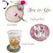 Natural Resin Nail Art Plate Palettes & Gel Polish Holder Rose Red | International Shipping Available - Buy Online on GoSupps.com