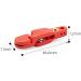 VOANZO 4PCS Heavy Tension Snap Release Clips for Kites & Fishing - High-Quality Trolling Accessories (Red) - International Shipping Available - Buy Online on GoSupps.com