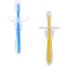 Minkissy 4-Piece Soft Bristle Training Toothbrush Set for Toddlers | Children's Milk Teeth Accessories & Toys - Buy Online on GoSupps.com