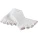 Ipetboom 1 Pair 5 Open-Toed Sock Open Toe Gel Spa Socks Five Toe Gel Moisturizing Socks Feet Moisturizer Socks Womens Socks Hosiery Ladies Socks Cotton Socks Miss White Fashion Toe Socks - Buy Online on GoSupps.com