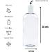 JND 8oz Plastic Squeeze Bottles with Flip Caps - 2 Pack, Refillable Leak Proof Travel Size Containers for Shampoo, Conditioner, Cleaning Solutions - Reusable Household Essentials (237ml) - Buy Online on GoSupps.com