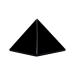 Runyangshi Natural Black Obsidian Crystal Pyramid Energy Generator | 1.6x1.6in (4x4cm) Healing Crystal Pyramid for Protection & Positive Energy | Natural Quartz for Chakra Reiki Home Decor