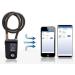 Nulock Smart Bike Lock Bluetooth APP Controlled 110db Alarm 47 Braided Steel Anti-Theft Motorcycle Lock IP44 Splash-Proof for Scooter/Stroller/Gate - Buy Online on GoSupps.com