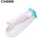 Funnytek Waterproof Half Arm Cast Cover for Shower - Adult Watertight Bandage Protector for Broken Arm, Hand, Finger, Wrist - C340600 Adult Arm (Plus) - Buy Online on GoSupps.com