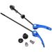 Free-fly MTB Quick Release Bicycle Skewer Set - Front and Rear Mountain Bike Skewers in Blue - Buy Online on GoSupps.com