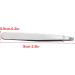 Dajidafu Hair Tweezers Stainless Steel Mirror with Matte Finish Easy to Grip Handy Comfortable Ergonomic Precision Eyebrow Clip - Buy Online on GoSupps.com