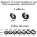 COLMO Tesla Smart Ring | Ceramic RFID Key Card Model Y Fob Replacement| Tesla Model 3 Accessories | Fast Delivery (US6 Black-7mm) - Buy Online on GoSupps.com