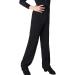 Libaobaoyo Boys Black Latin Ballroom Dance Pants - Elastic Waist Performance Costume for Kids, Size 12-13 Years - Buy Online on GoSupps.com