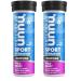Nuun Sport + Caffeine: Electrolyte Drink Tablets Wild Berry 10 Count (Pack of 2)