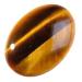 RRVGEM 14.25 Ratti To 15.00 Ratti Natural Earth Mined Tiger Eye/Tiger Stone/Tiger's Eye Gemstone Natural Certified Loose Chitti Stone For Men And Women By Lab - Certified Gemstone Tiger's Eye