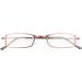 Eyekepper 3 Pcs Stainless Steel Half Eye Reading Glasses +1.50 - Stylish All Brown Frames for Comfortable Reading - Buy Online on GoSupps.com