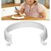 Plate Food Guard for Parkinson Patient, Clip-On Spill Prevention Scooping Food Dining Aid Assistant, Eating Easier for Disabled, Elderly, Handicapped and Stroke